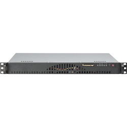 Supermicro SuperServer 5018A-MLTN4 1U Rack Server - 1 x Intel Atom C2550 2.40 GHz - Serial ATA/600 Controller
