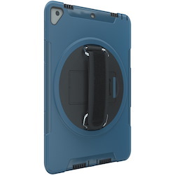 CTA Digital: Protective Case with Build in 360? Rotatable Grip Kickstand for iPad 7th & 8th Gen 10.2?, iPad Air 3 & iPad Pro 10.5?, Blue