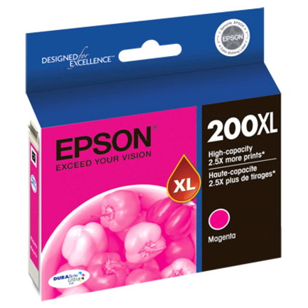 Epson DURABrite Ultra 200XL Original Inkjet Ink Cartridge - Magenta - 1 Pack