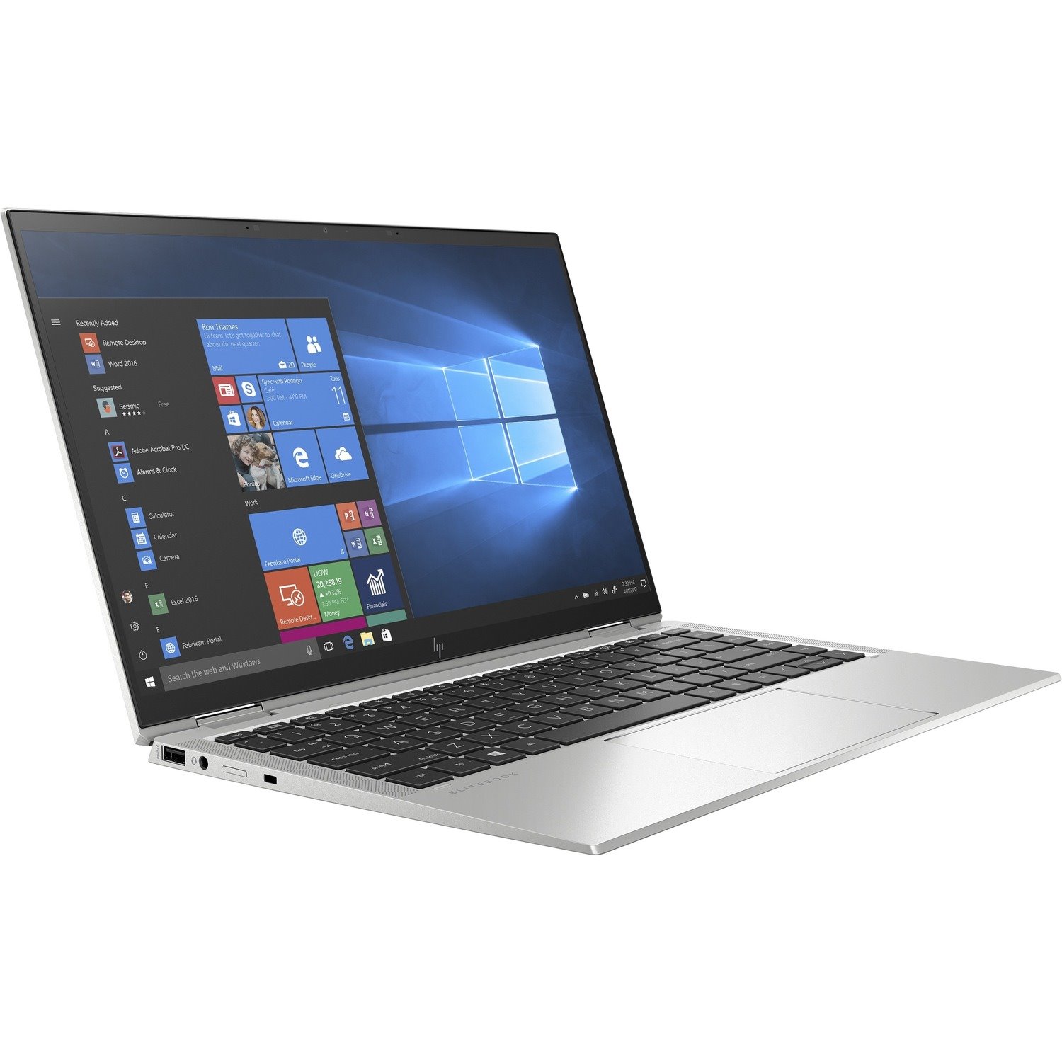 HP EliteBook x360 1040 G7 14" Touchscreen Convertible 2 in 1 Notebook - Intel Core i7 10th Gen i7-10610U Hexa-core (6 Core) 1.80 GHz - 16 GB Total RAM - 256 GB SSD