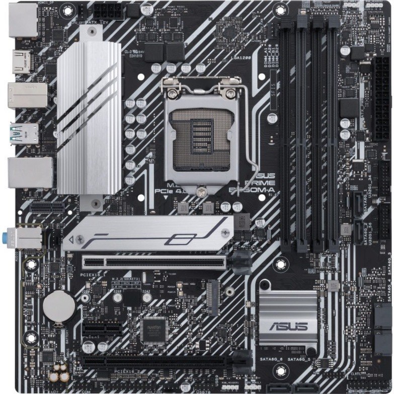 Asus Prime B560M-A/CSM Desktop Motherboard - Intel B560 Chipset - Socket LGA-1200 - Intel Optane Memory Ready - Micro ATX