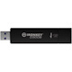 Kingston IronKey D300 D300S 4 GB USB 3.1 Flash Drive - Anthracite - TAA Compliant