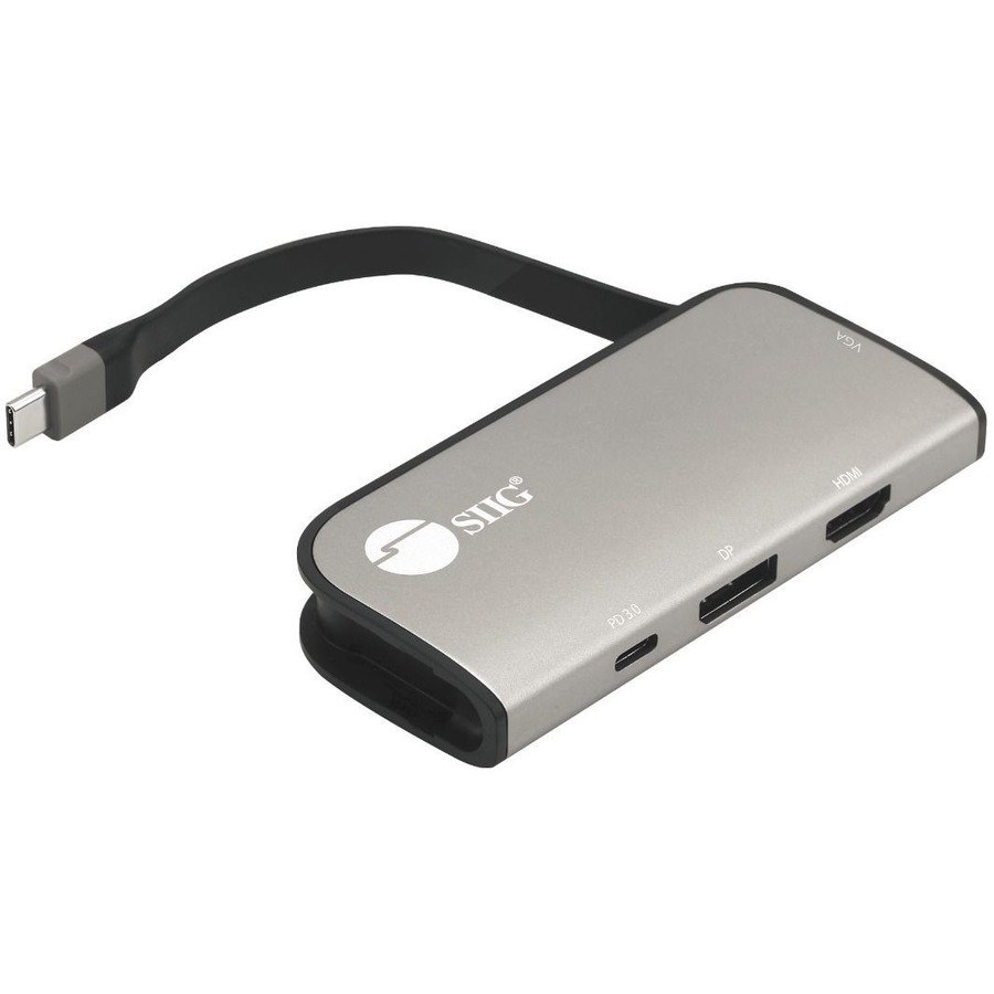 USB-C to Multi-Video MST Hub with 100W PD 3.0 - 4K@60Hz Ultra HD