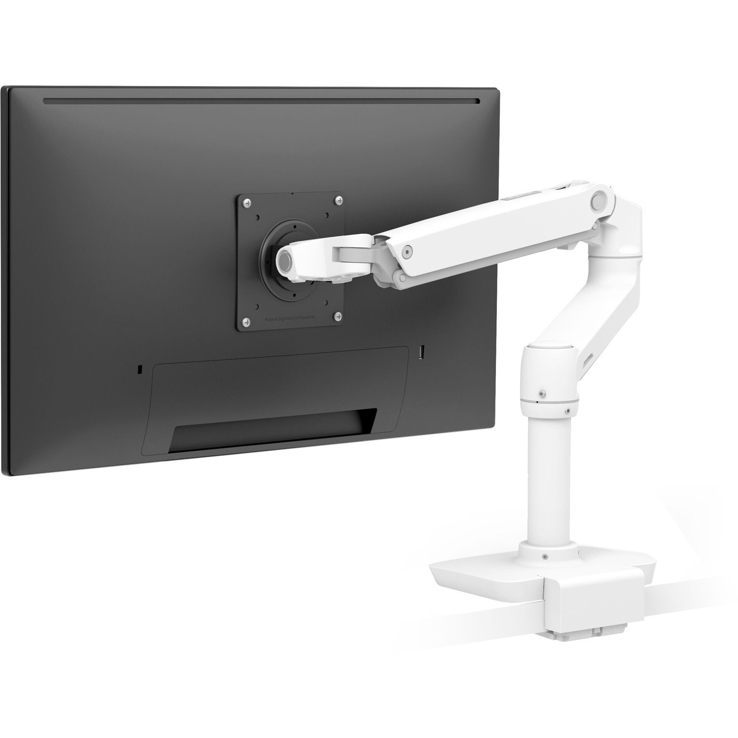 Ergotron Desk Mount for LCD Monitor - White
