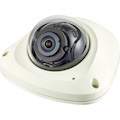 Wisenet XNV-6022R 2 Megapixel Outdoor Full HD Network Camera - Monochrome, Color - Dome - Ivory