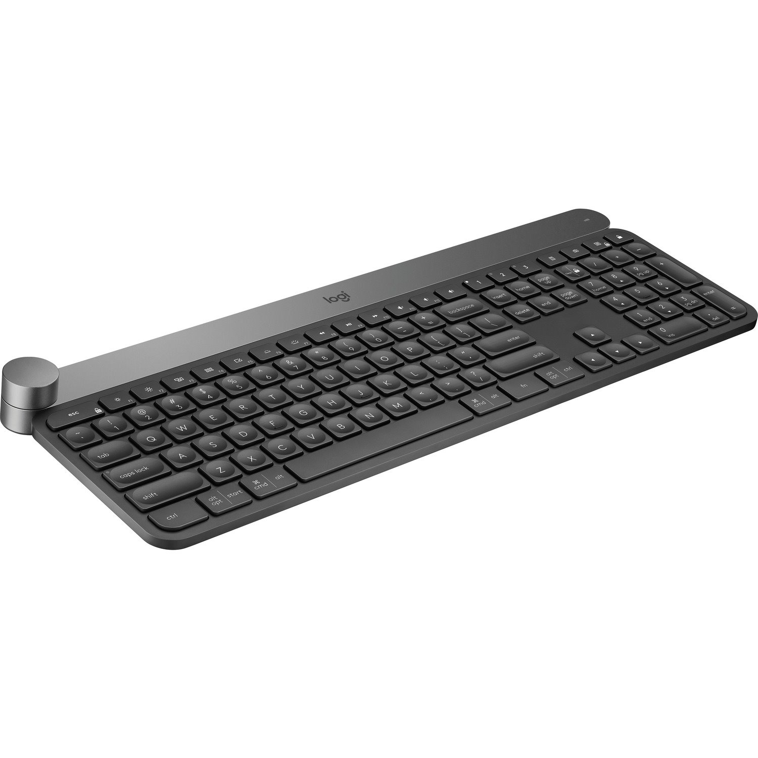 Logitech Craft Keyboard - Wireless Connectivity - USB Interface - Jog Dial - German - QWERTZ Layout - Black