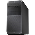 HP Z4 G4 Workstation - 1 x Intel Xeon Quad-core (4 Core) W-2123 3.60 GHz - 16 GB DDR4 SDRAM RAM - 256 GB SSD - Mini-tower - Black