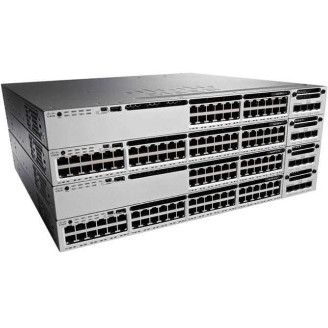 Cisco Catalyst 3850-48P 48 Ports Manageable Ethernet Switch - Refurbished