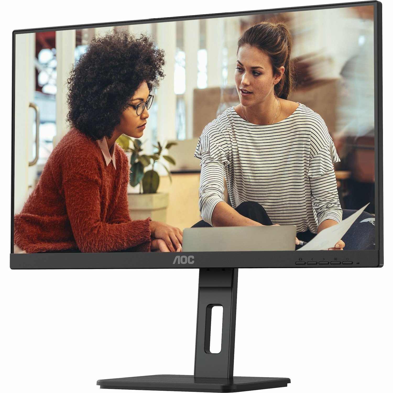 AOC Essential Q27E3UMF 27" Class WQHD LED Monitor - 16:9 - Black