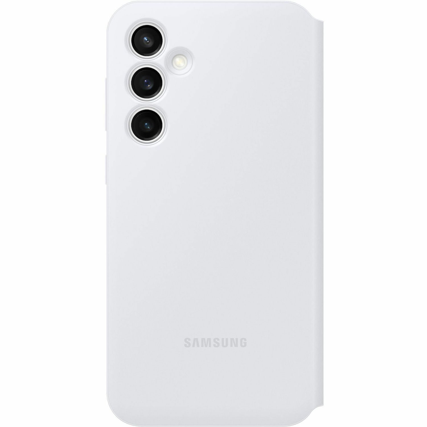 Samsung Smart View Carrying Case (Wallet) Samsung Galaxy S23 FE Smartphone, Card - White