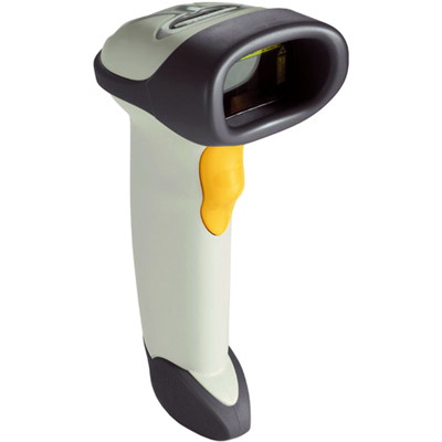 Zebra Symbol LS2208 Handheld Barcode Scanner - Cable Connectivity - White