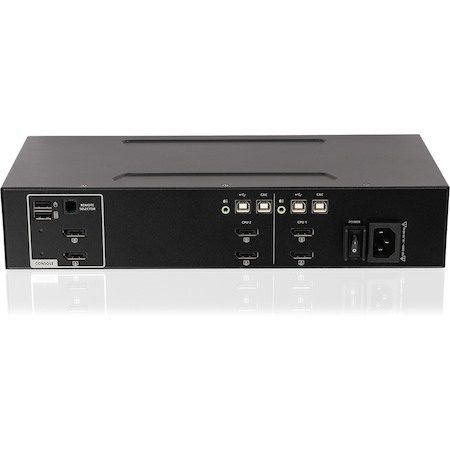IOGEAR 2-Port Dual View DisplayPort Secure KVM Switch w/Audio and CAC Support