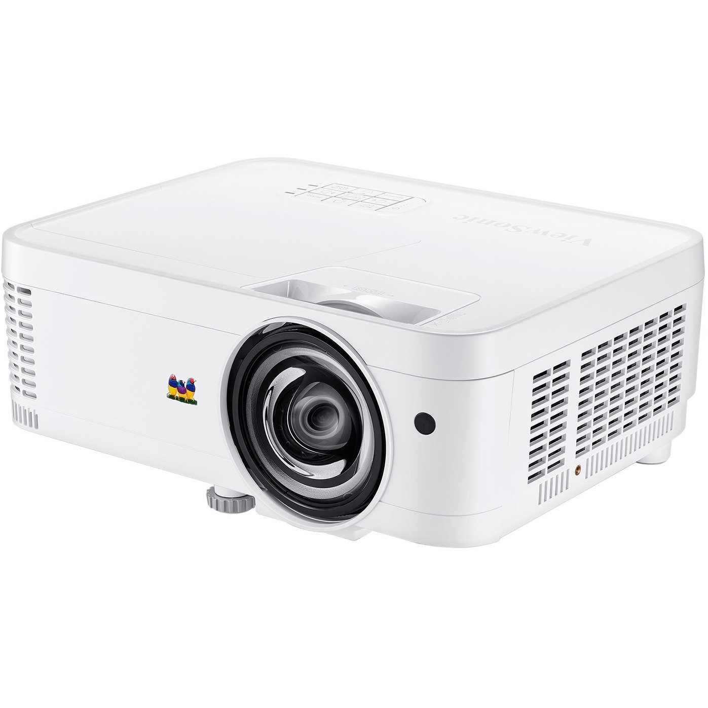 ViewSonic PS600X 3700 Lumens XGA HDMI Networkable Short Throw Projector for Home and Office