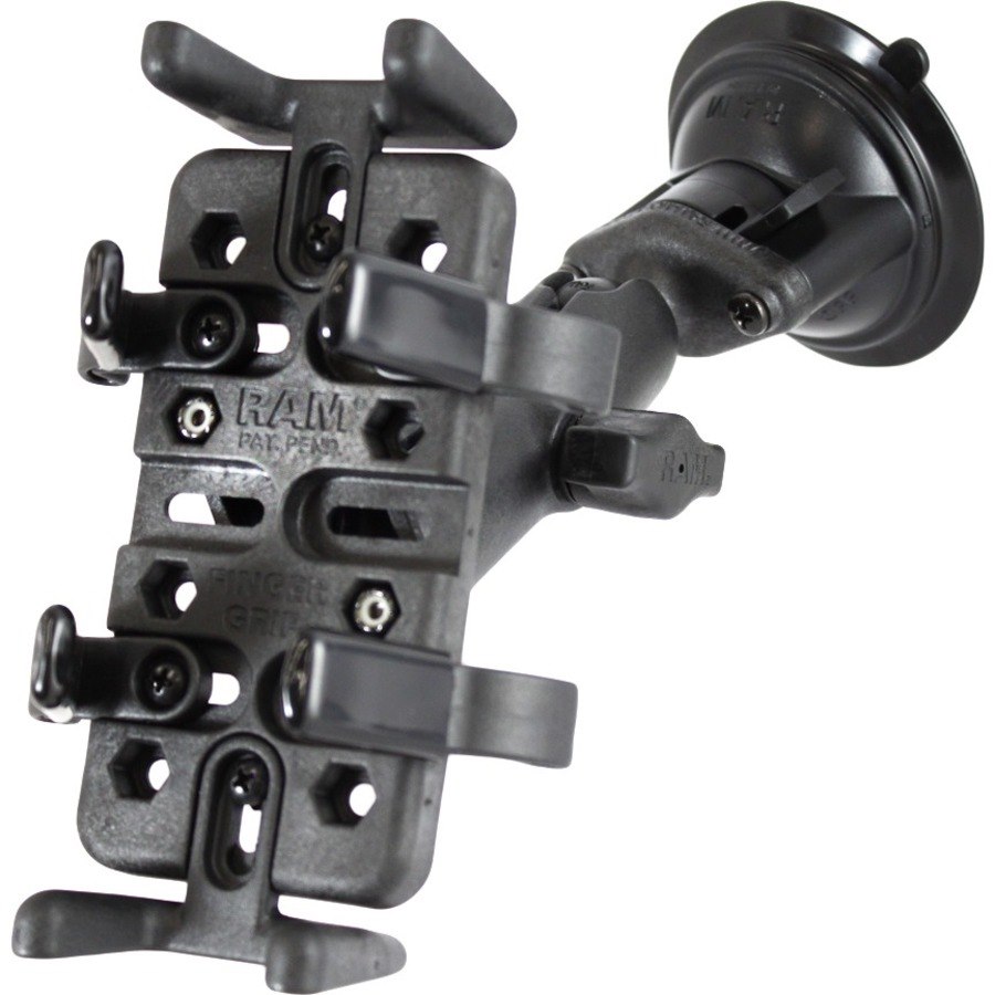 RAM Mounts Finger Grip Vehicle Mount for Suction Cup, Two-way Radio, GPS