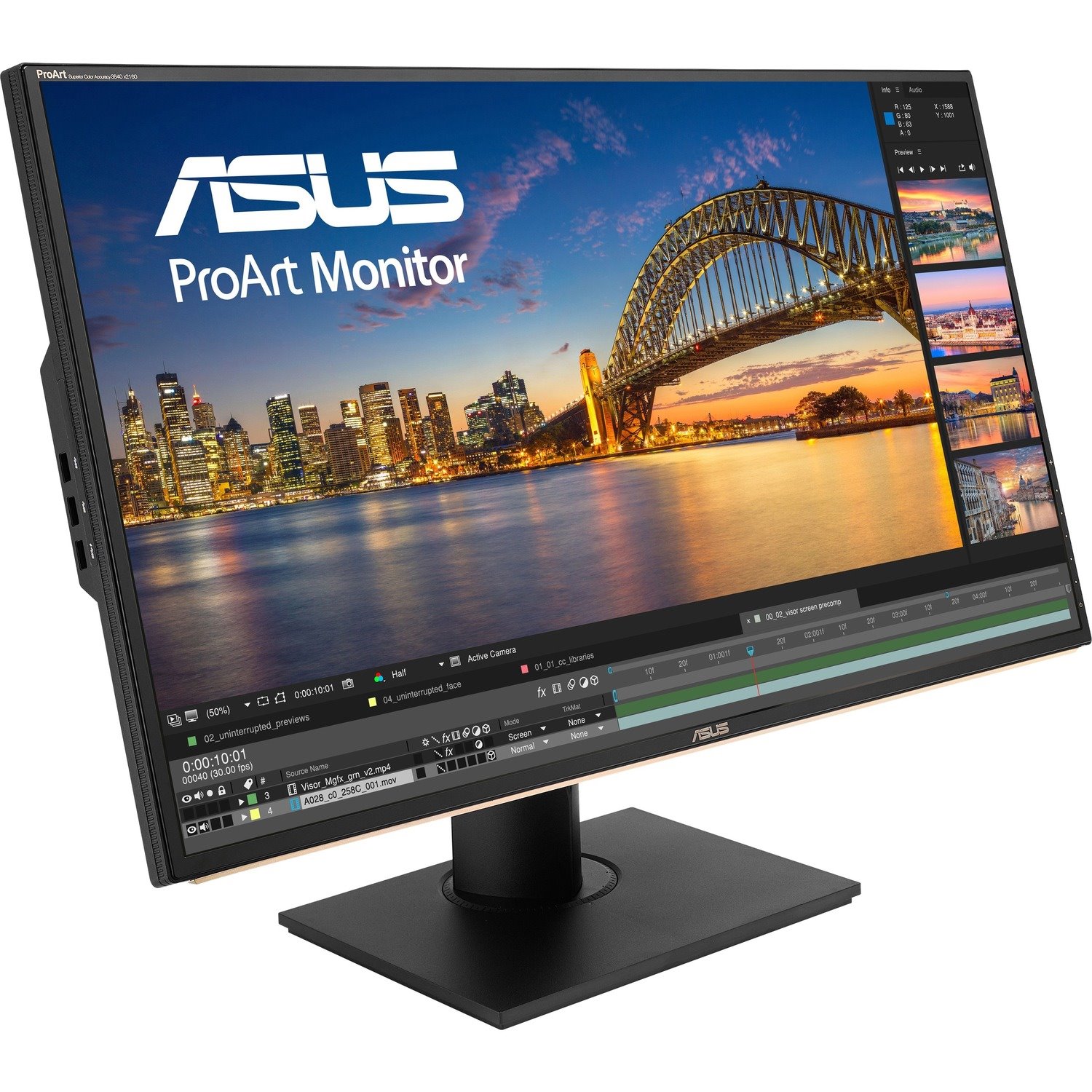 Asus ProArt PA329C 32" 4K UHD LED LCD Monitor - 16:9 - Black