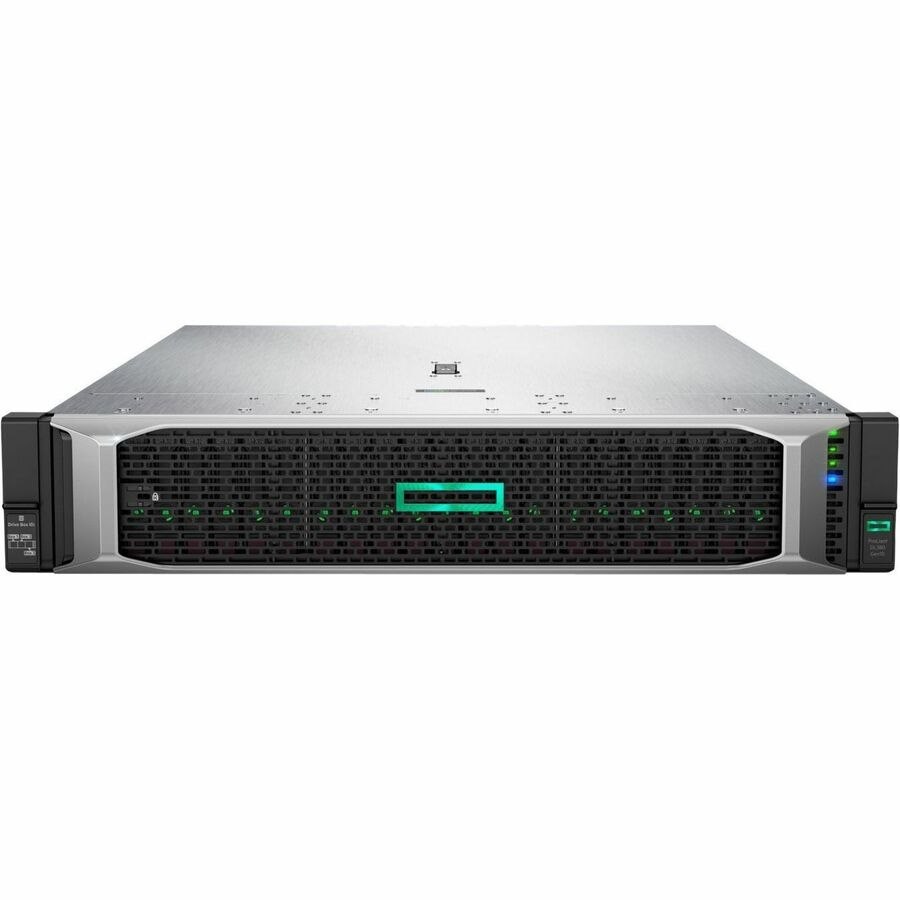 HPE ProLiant DL380 G10 2U Rack Server - 1 x Intel Xeon Silver 4210R 2.40 GHz - 64 GB RAM - 3.84 TB SSD - (2 x 1.92TB) SSD Configuration - Serial ATA, 12Gb/s SAS Controller
