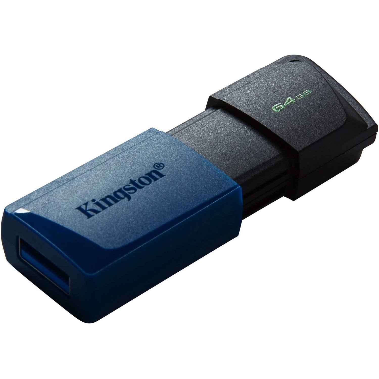 Kingston DataTraveler Exodia M 64 GB USB 3.2 (Gen 1) Type A Flash Drive - Black, Blue