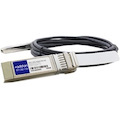 AddOn MSA and TAA Compliant 10GBase-CU SFP+ to SFP+ Direct Attach Cable (Active Twinax, 4m)