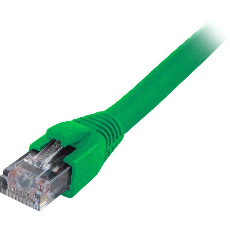 Comprehensive Cat5e 350 Mhz Snagless Patch Cable 7ft Green
