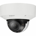 Hanwha Techwin XNV-C7083R 4 Megapixel Outdoor Network Camera - Color - Dome - White - TAA Compliant