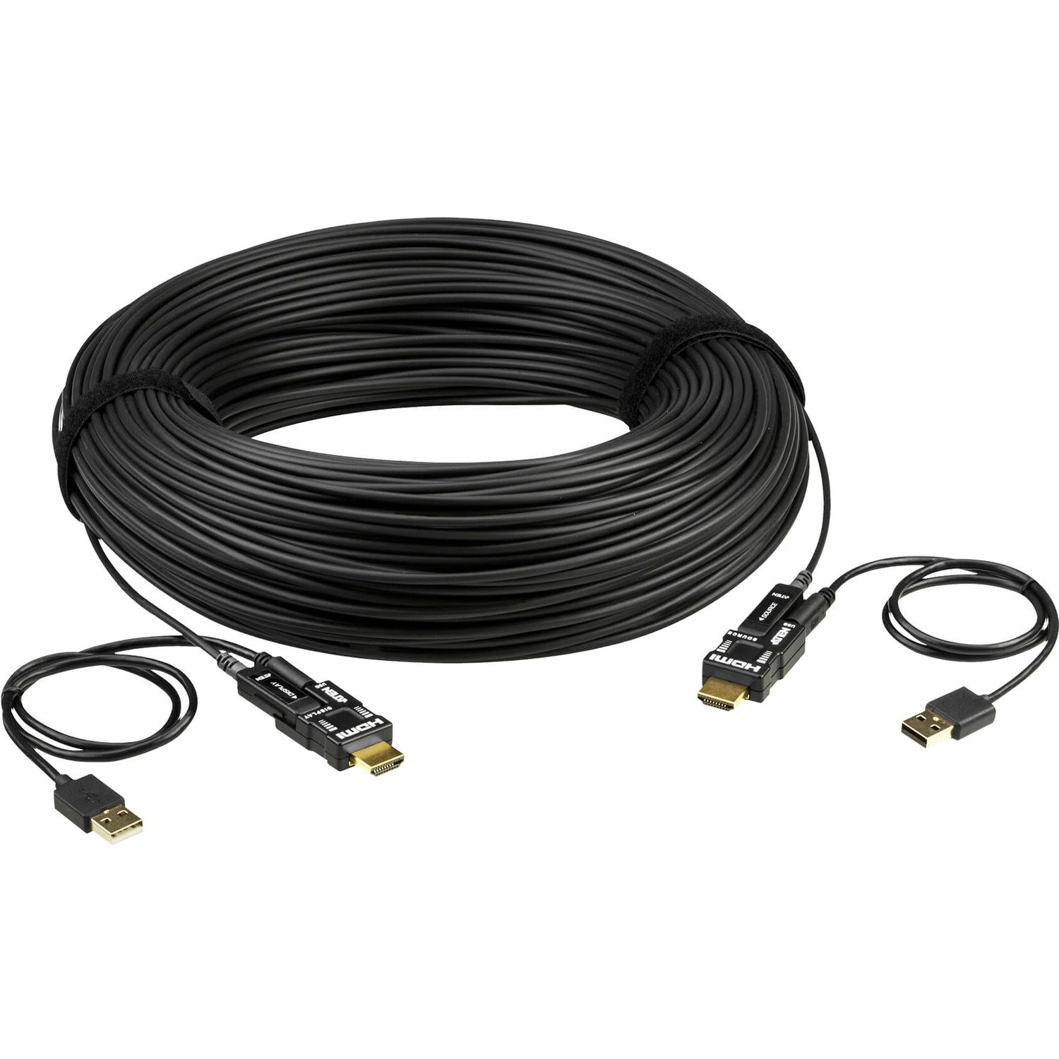 ATEN 100M True 4K HDMI 2.0 Active Optical Cable (True 4K@100m)-TAA Compliant