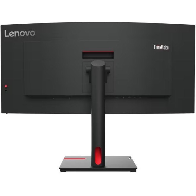 Lenovo ThinkVision T34w-30 34" Class UW-QHD Curved Screen LCD Monitor - 21:9 - Raven Black