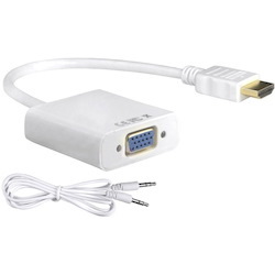 4XEM HDMI To VGA Adapter with Audio