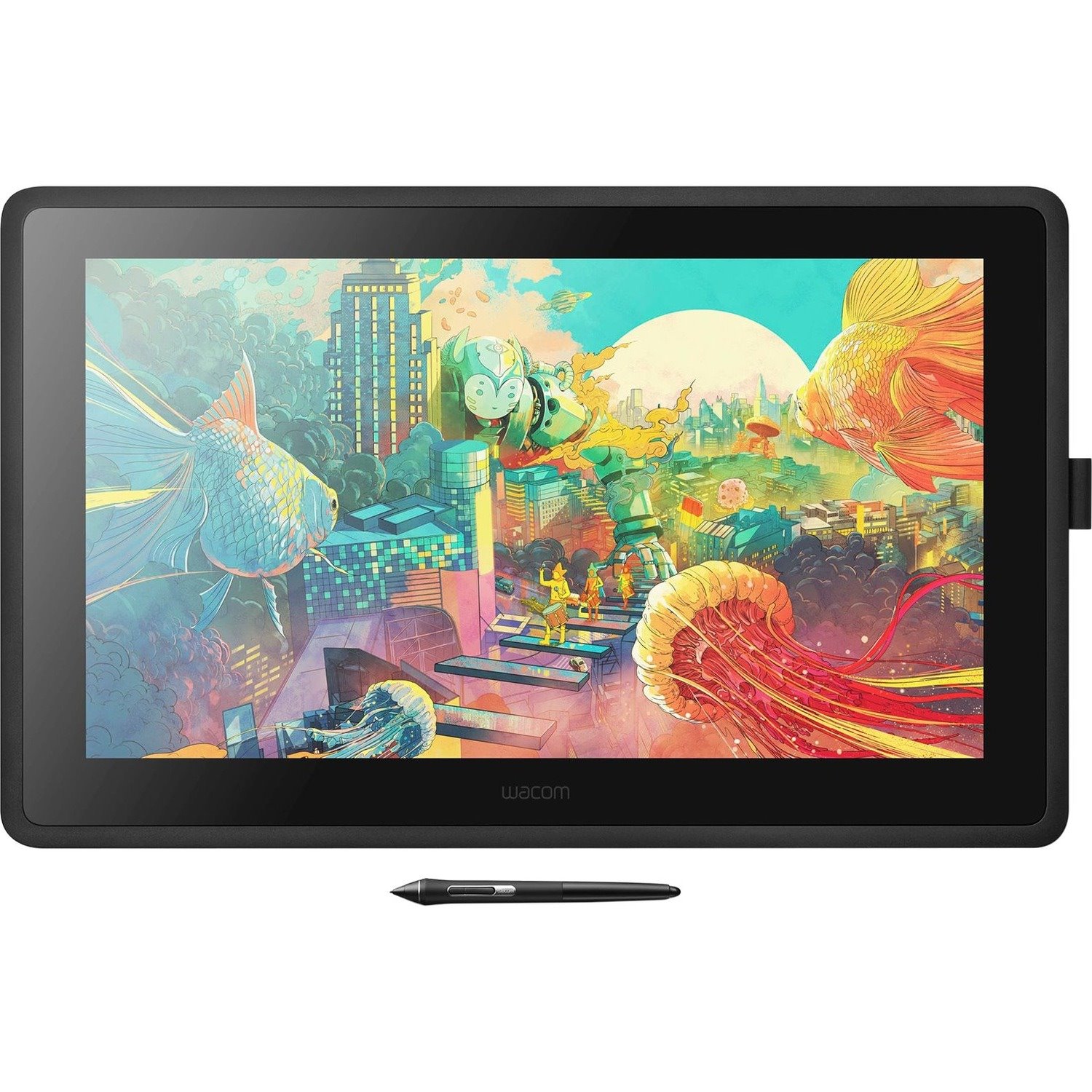 Wacom Cintiq DTK2260K0A Graphics Tablet - 54.9 cm (21.6") - 5080 lpi - Cable - Black
