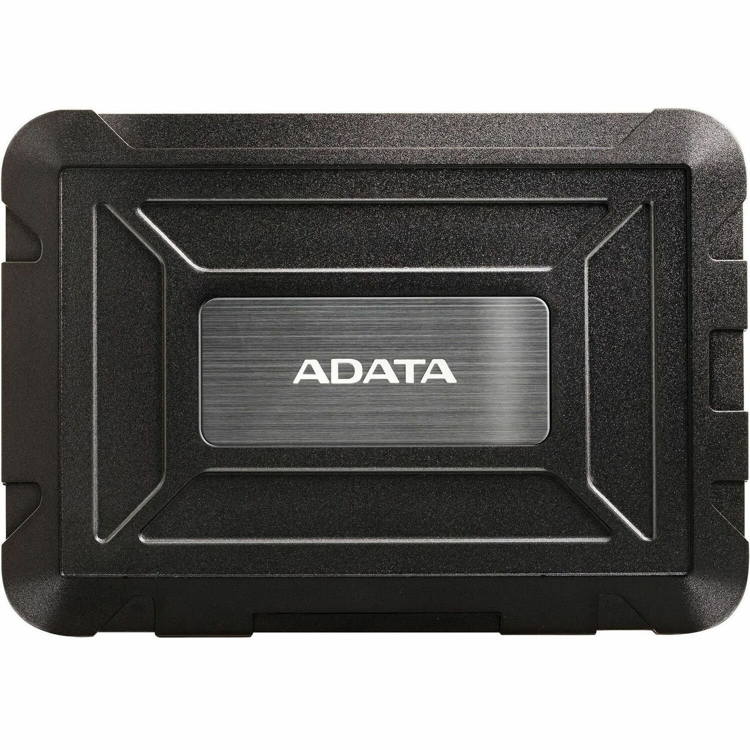 Adata AED600-U31-CBK Drive Enclosure SATA/600 - USB 3.2 (Gen 1) Host Interface External - Black