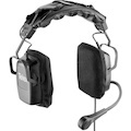 RTS Dual-Sided Headset with Flexible Dynamic Boom Mic