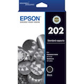 Epson 202 Original Standard Yield Inkjet Ink Cartridge - Black - 1 Pack