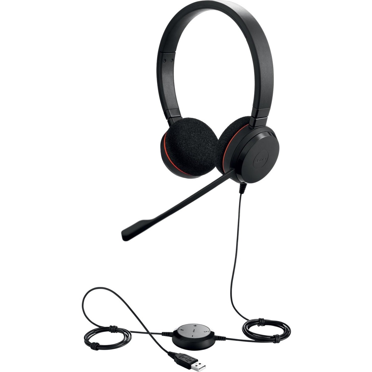 Jabra EVOLVE 20 Wired Over-the-head Stereo Headset
