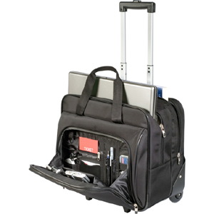 Targus Executive TBR003EU Carrying Case (Roller) for 39.6 cm (15.6") to 40.6 cm (16") Notebook - Black