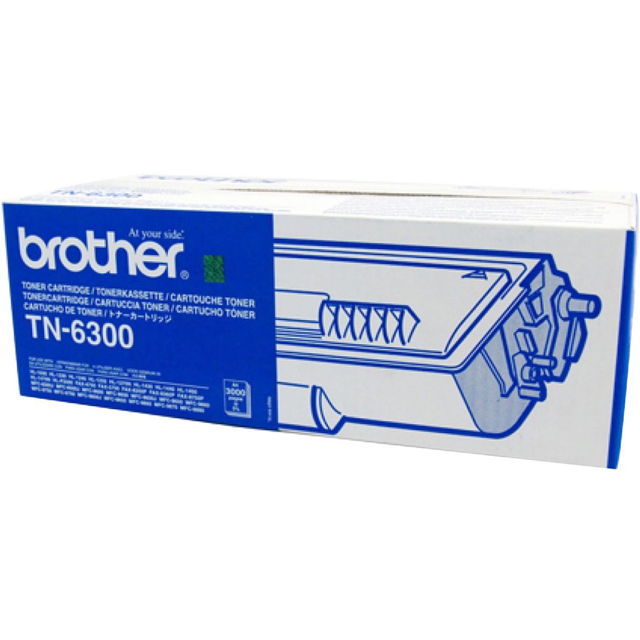 Brother TN-6300 Original Laser Toner Cartridge - Black Pack