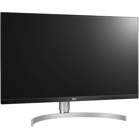 LG 27BL85U-W 27" Class 4K UHD LCD Monitor - 16:9 - Black, Silver
