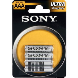 Sony R03NUB4A Battery - Zinc Carbon - 4