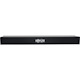 Tripp Lite by Eaton 3.7kW Single-Phase Local Metered PDU, 208/230V Outlets (8 C13, 2 C19) IEC-309 16A Blue, 8 ft. (2.43 m) Cord, 1U Rack-Mount, TAA