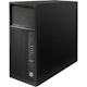 HP Z240 Workstation - 1 x Intel Xeon E3-1245 v5 - 8 GB - 256 GB SSD - Mini-tower - Black
