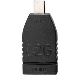 C2G 4K Mini DisplayPort to HDMI Adapter Converter - 30Hz