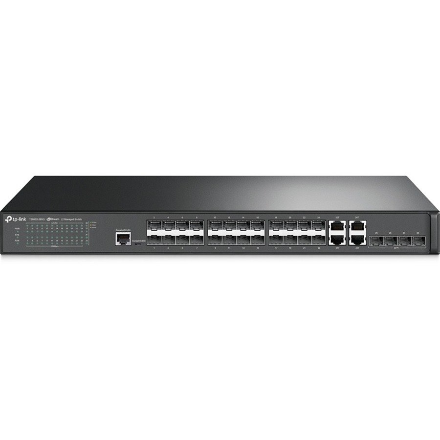 TP-Link JetStream 28-Port Gigabit SFP L2 Managed Switch