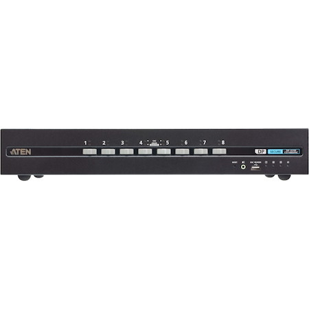 ATEN 8-Port USB DisplayPort Secure KVM Switch with CAC (PSD PP v4.0 Compliant)
