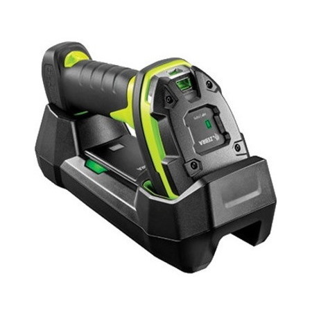 Zebra DS3678-SR Rugged Industrial, Warehouse, Manufacturing Handheld Barcode Scanner Kit - Wireless Connectivity - Industrial Green - USB Cable Included