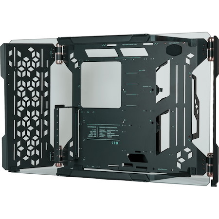 Cooler Master MasterFrame 700 MCF-MF700-KGNN-S00 Computer Case - Mini ITX, Micro ATX, ATX Motherboard Supported - Full-tower - Steel, Tempered Glass - Black