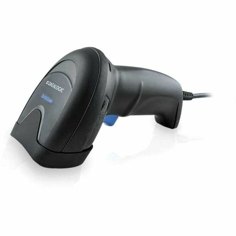 Datalogic QuickScan QD-2500 Retail, Self-checkout, Commercial Service, Hospitality, Transportation, Government Handheld Barcode Scanner Kit - Cable Connectivity - Black - USB Cable Included