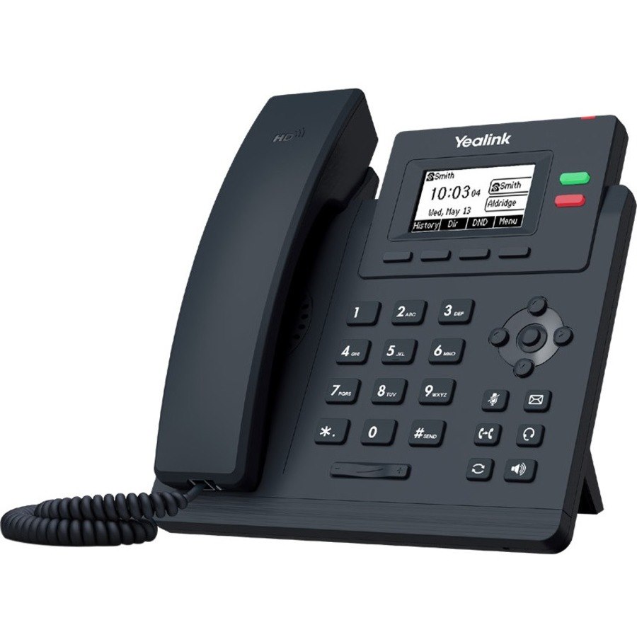 Yealink SIP-T31G IP Phone - Corded - Corded - Wall Mountable - Classic Gray