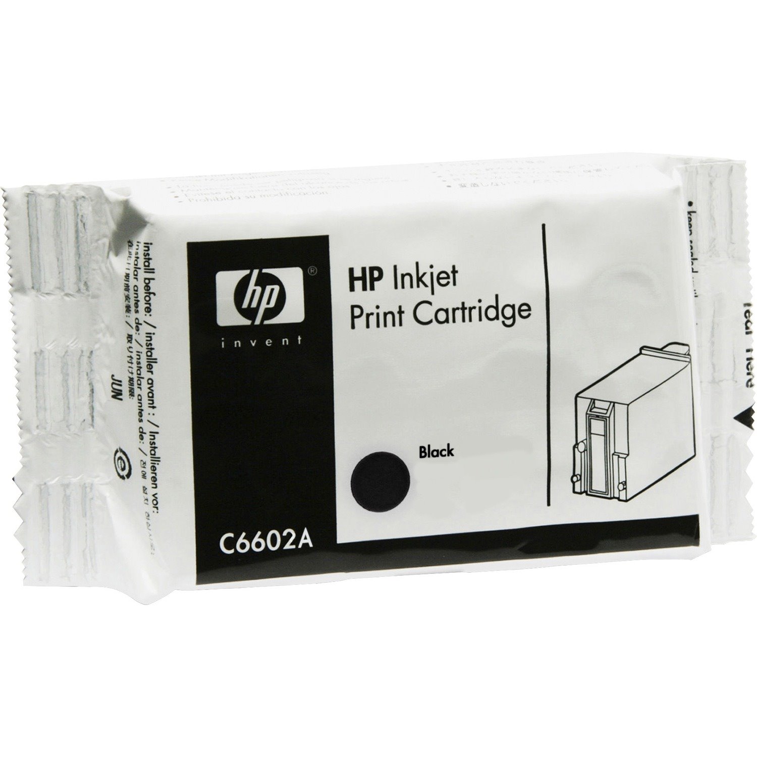 HP Original High Yield Inkjet Ink Cartridge - Black - 1 Each