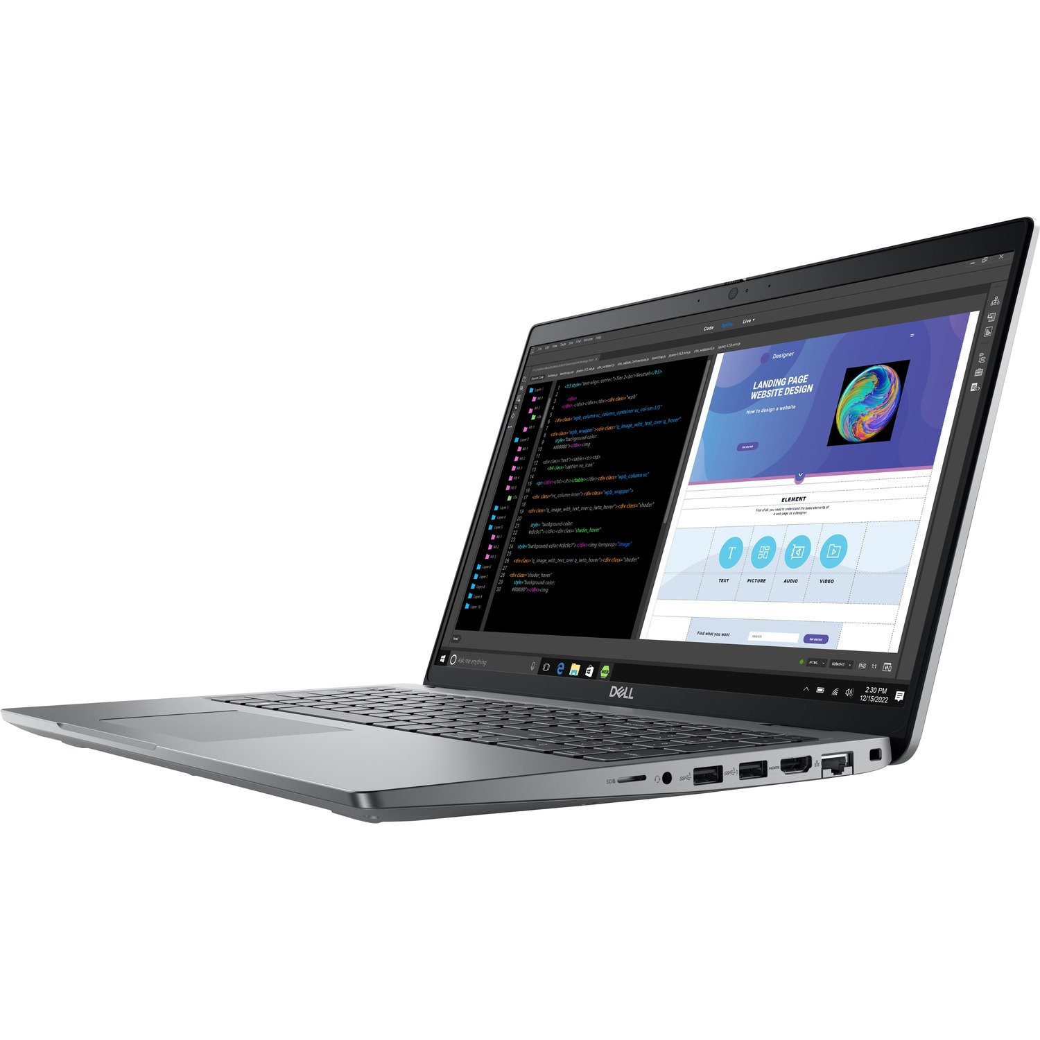 Dell Precision 3000 3580 15.6" Mobile Workstation - Full HD - Intel Core i7 13th Gen i7-1370P - 16 GB - 512 GB SSD - Titan Gray