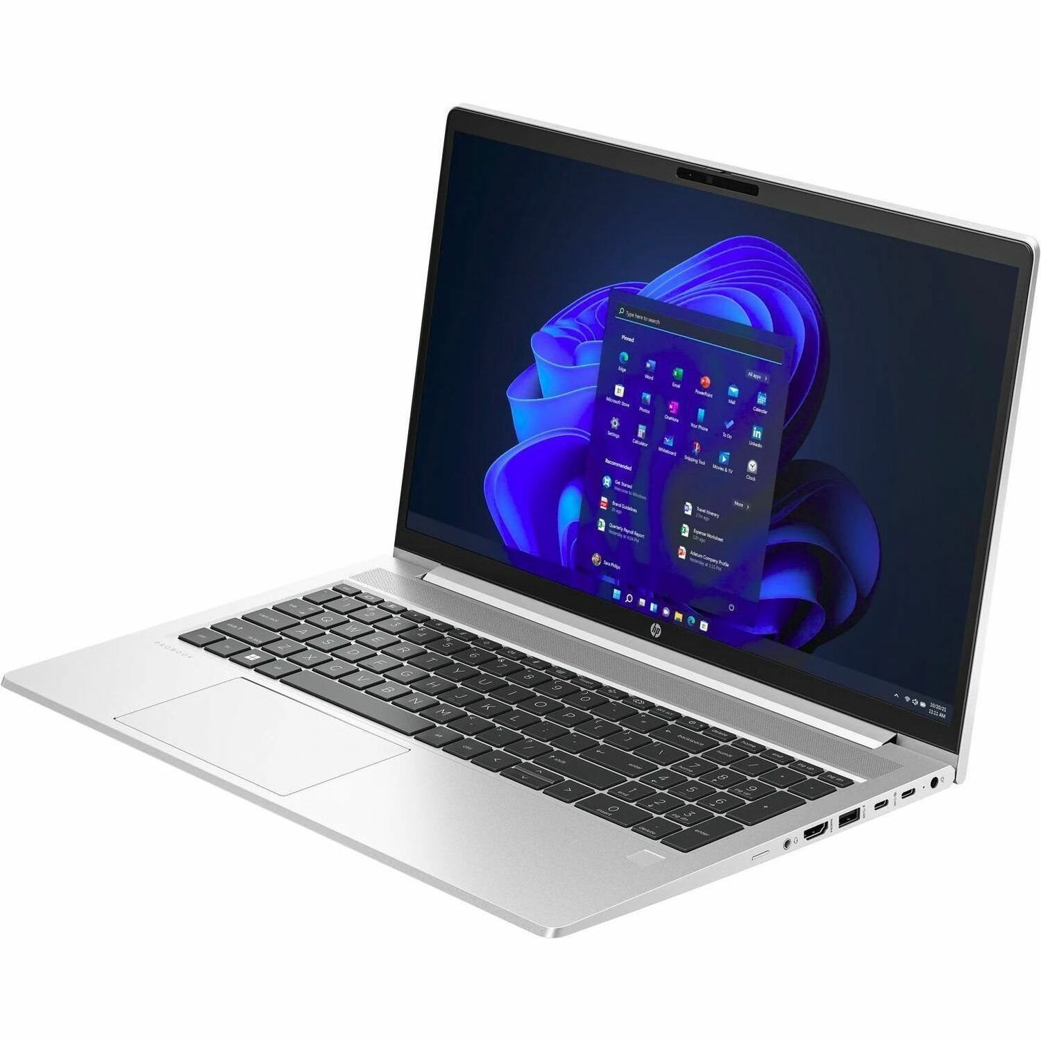 HP ProBook 450 G10 15.6" Notebook - Full HD - Intel Core i7 13th Gen i7-1355U - 8 GB - 512 GB SSD - Pike Silver