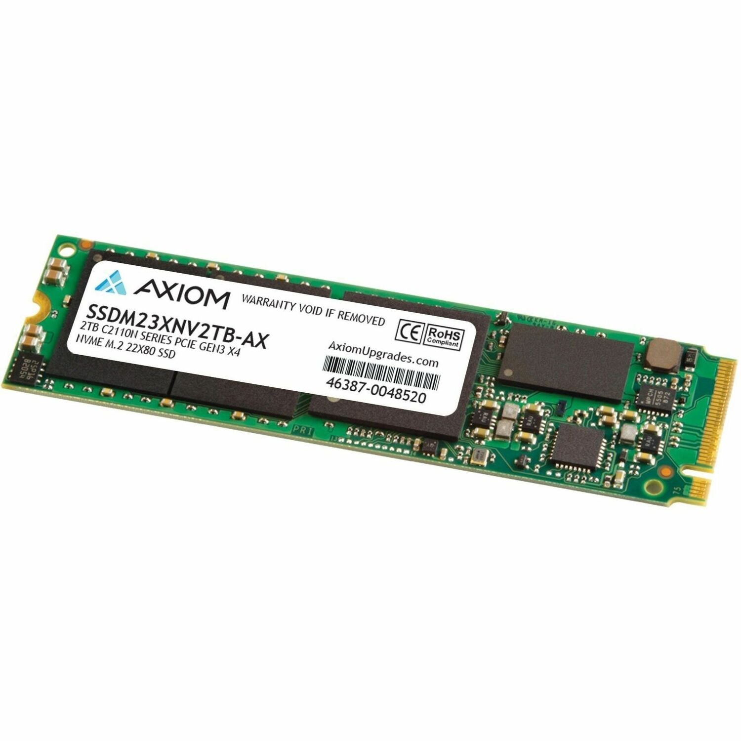 2TB C2110n Series PCIe Gen3 x4 NVMe M.2 TLC SSD