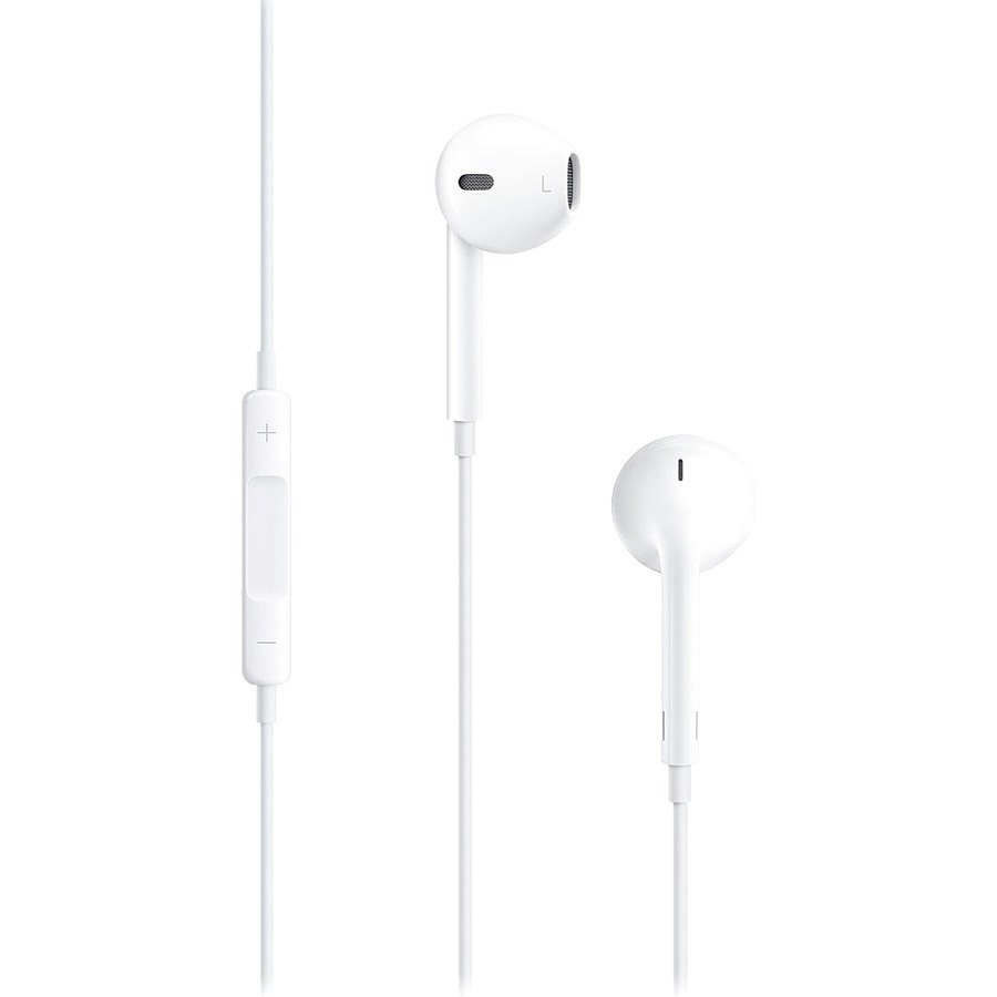 4XEM White Earpod Earphones For Apple iPhone/iPod/iPad